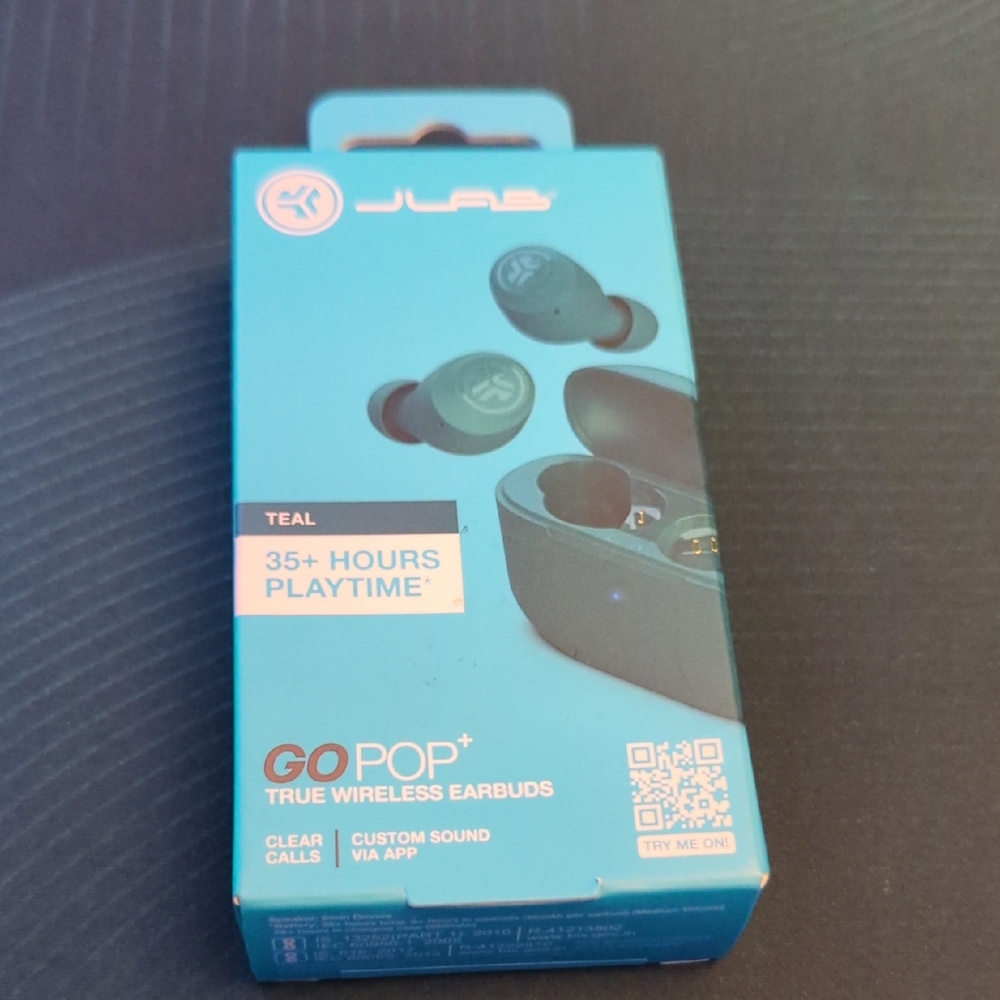 JLab Teal True Wireless Earbuds